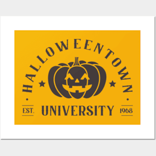 Halloween Town University Spooky Place to Be Posters and Art